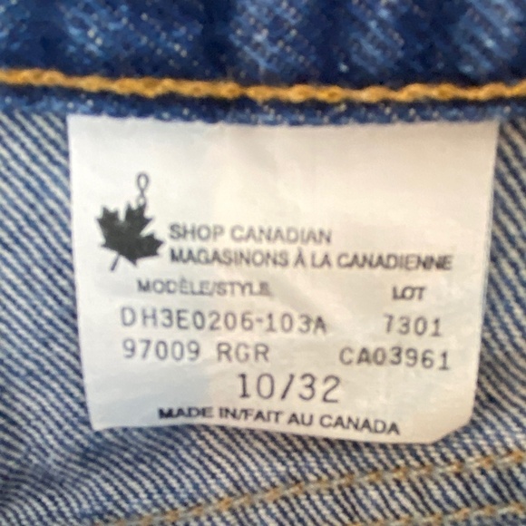 Denver Hayes Classic Fit High Rise Blue Jeans Women's Sz 10/32 - Picture 6 of 10